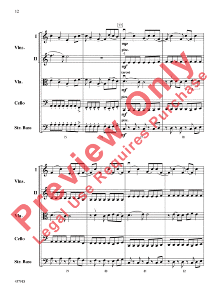 Starlight String Orchestra scores gallery preview page 13