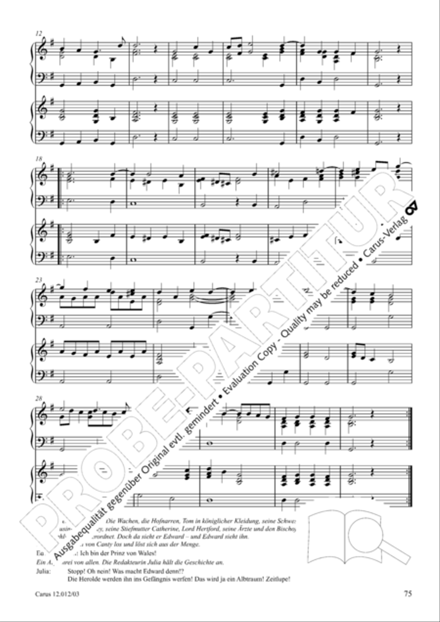 London Dreams 3-Part scores gallery preview page 76