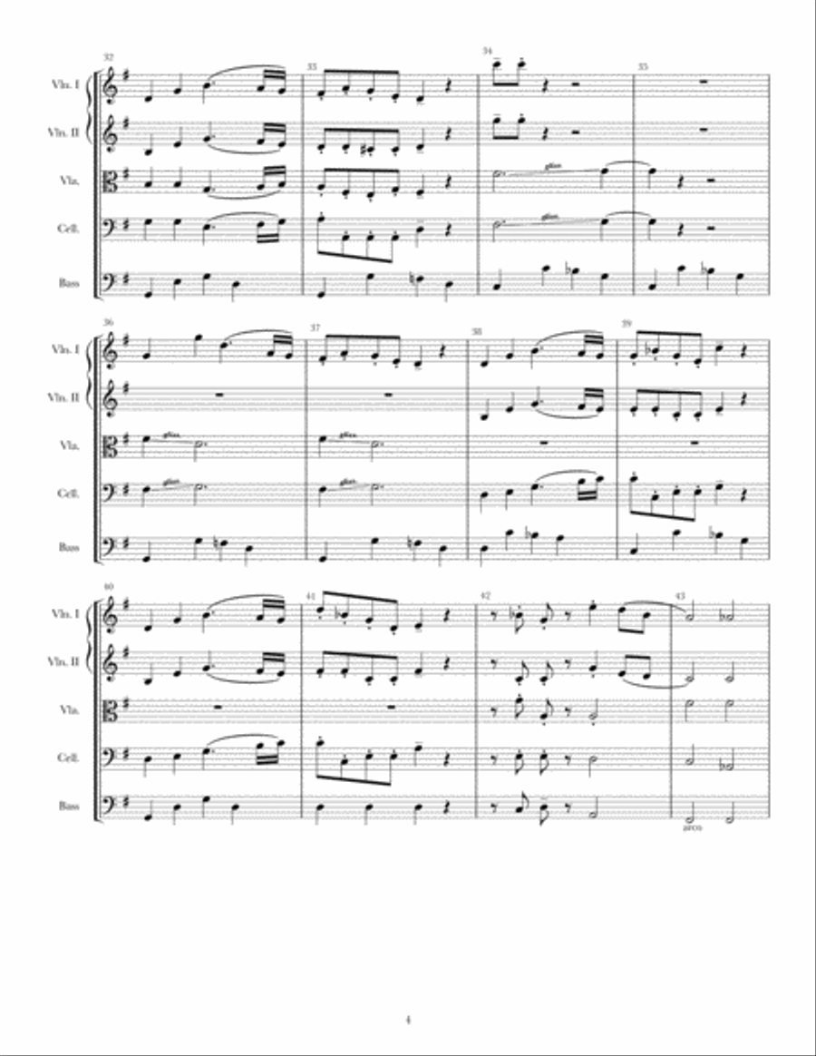 Alice Bluthoven Alice Bluthoven String Orchestra scores gallery preview page 4