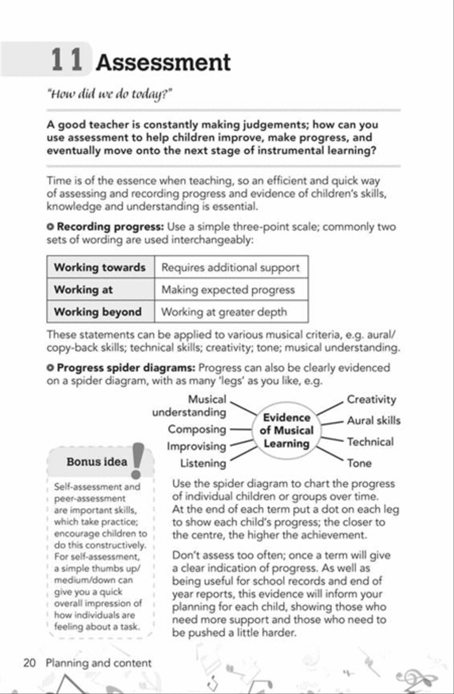 How to teach Whole-class instrumental lessons School and Community scores gallery preview page 4