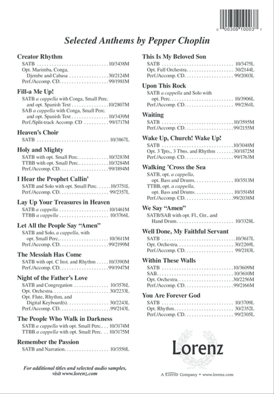 Christ Lives On 4-Part scores gallery preview page 12