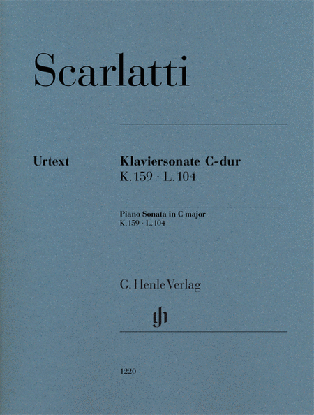 Domenico Scarlatti : Piano Sonata in C Major K. 159, L. 104