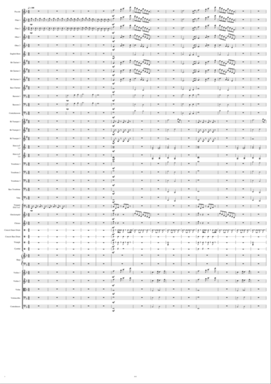 The Prairie The Prairie Full Orchestra scores gallery preview page 4