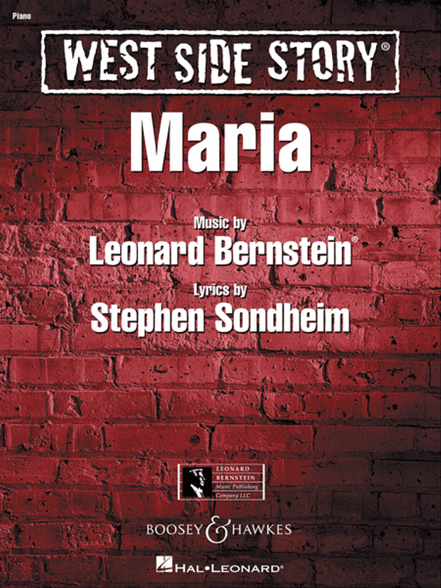 Maria (from West Side Story) Piano Solo scores gallery preview page 1