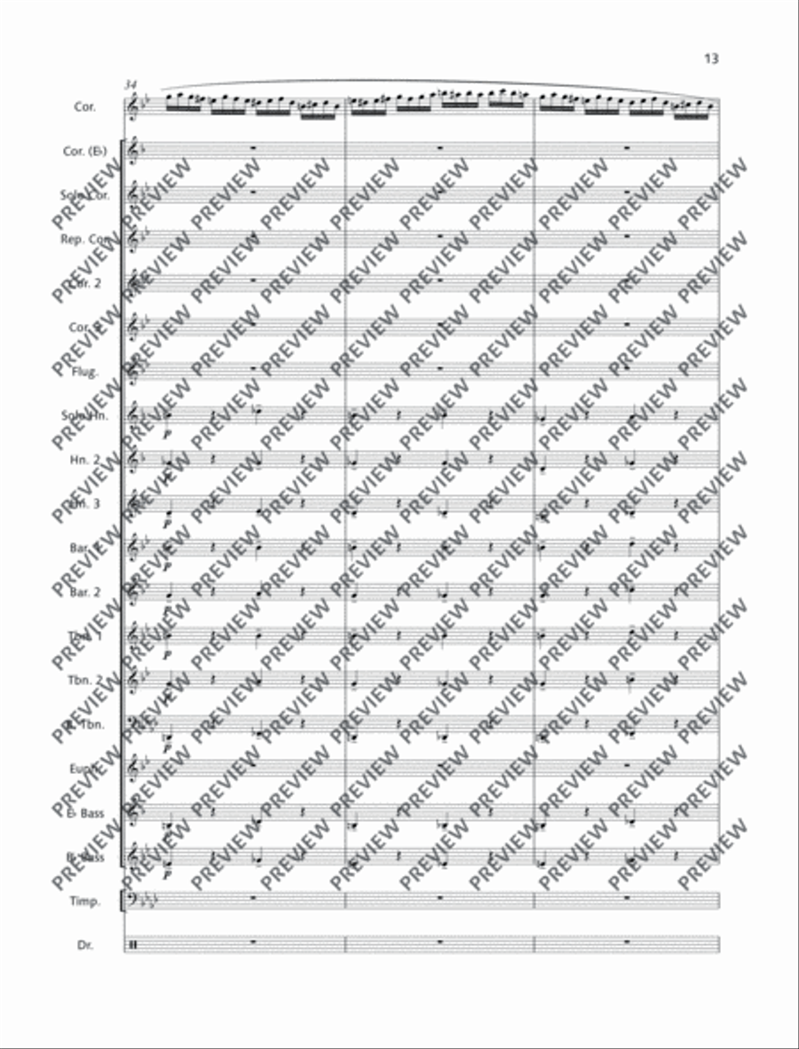 Alla Turca Jazz Alla Turca Jazz Brass Band scores gallery preview page 14