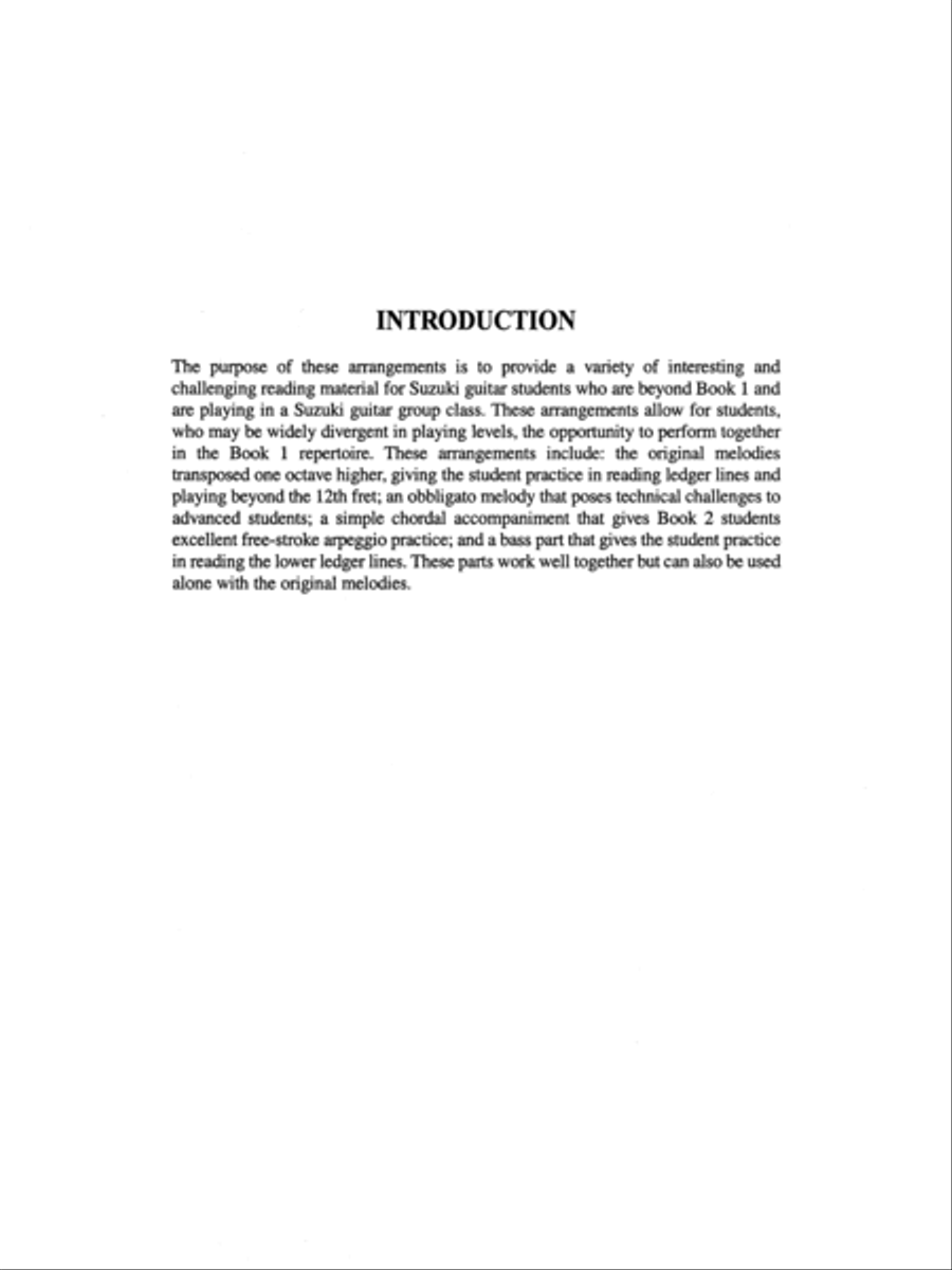 Ensembles for Guitar, Volume 1 Guitar scores gallery preview page 7