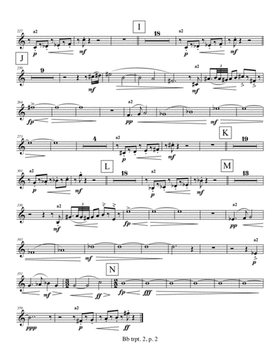 Violin Concerto (2009) Trumpet in Bb part 2