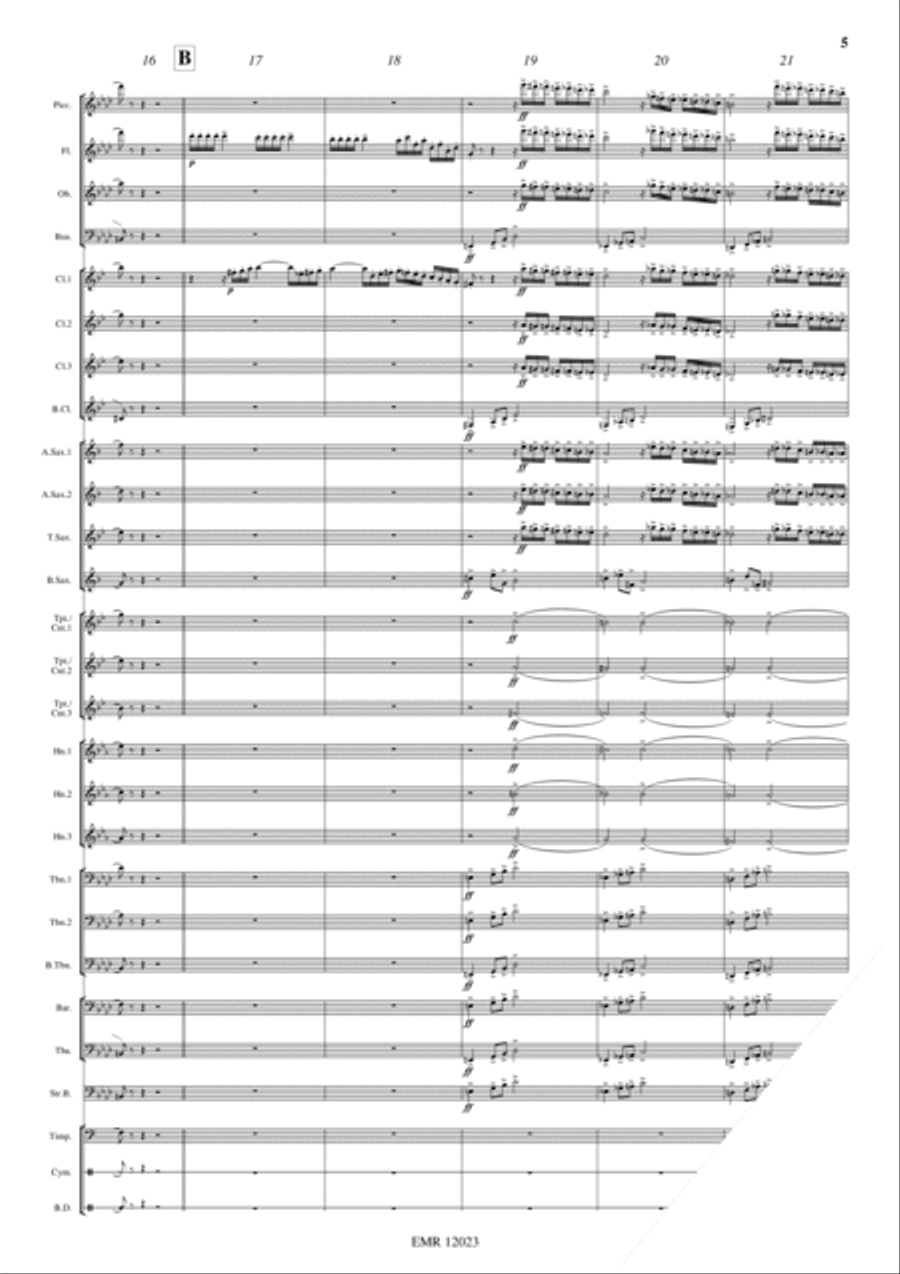 Macbeth Concert Band scores gallery preview page 6