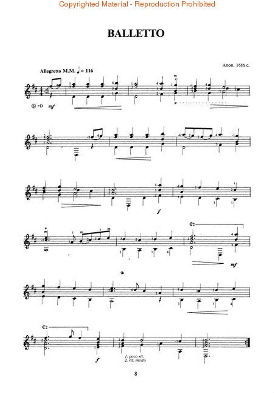 A Modern Approach to Classical Repertoire – Part 2 Acoustic Guitar scores gallery preview page 3