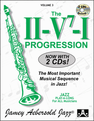 Book cover for Volume 3 - The ii/V7/I Progression