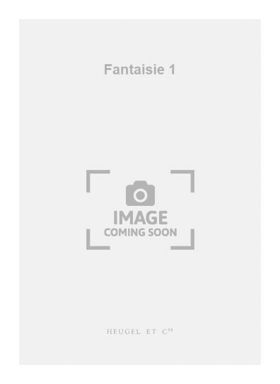 Fantaisie 1 Flute Solo scores gallery preview page 1