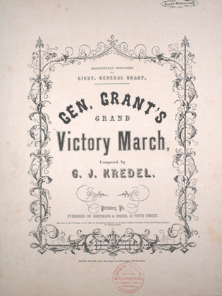 General Grant's Grand Victory March