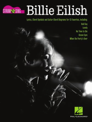 Book cover for Billie Eilish - Strum & Sing Guitar
