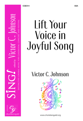 Book cover for Lift Your Voice in Joyful Song - SSA