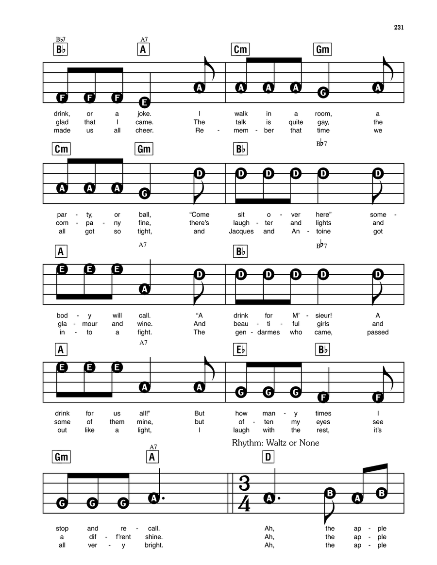 When The World Was Young When The World Was Young Electronic Keyboard scores gallery preview page 2