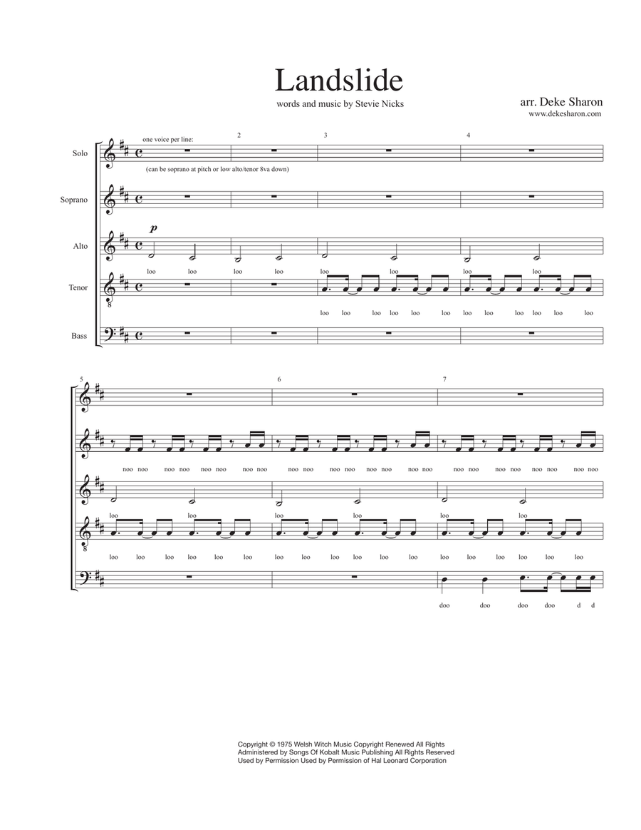 Landslide Divisi scores gallery preview page 1