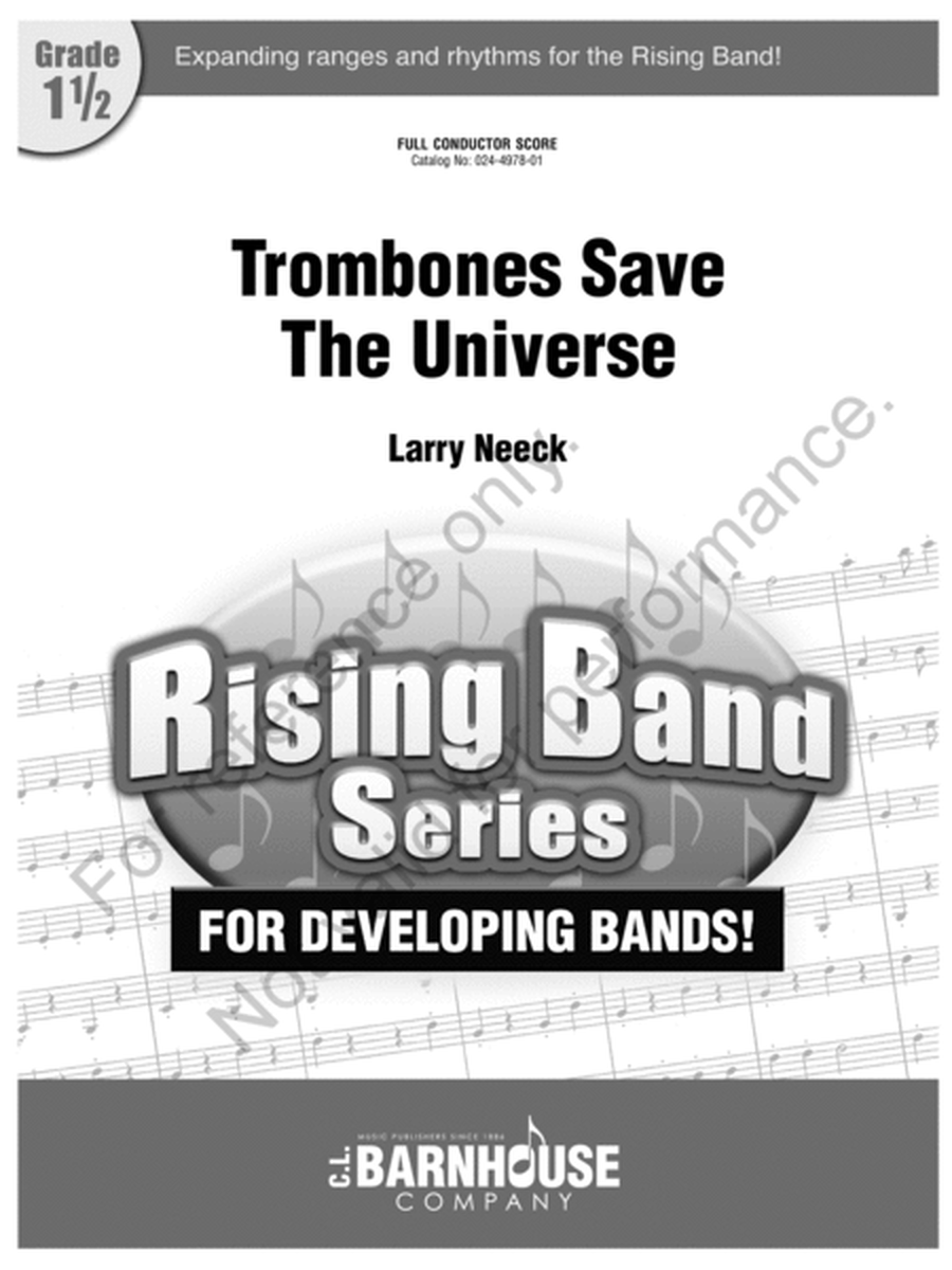 Trombones Save The Universe image number null