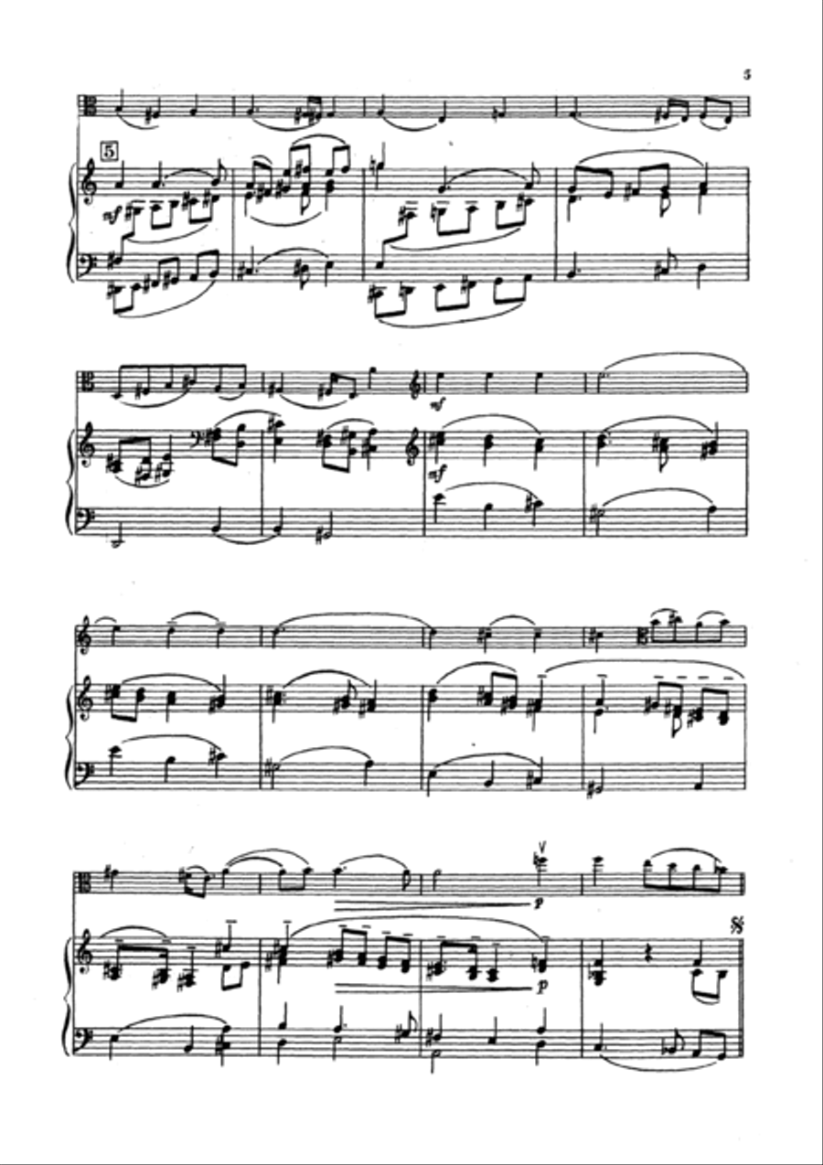 Viola Sonata no.1 Viola Sonata no.1 Piano scores gallery preview page 4
