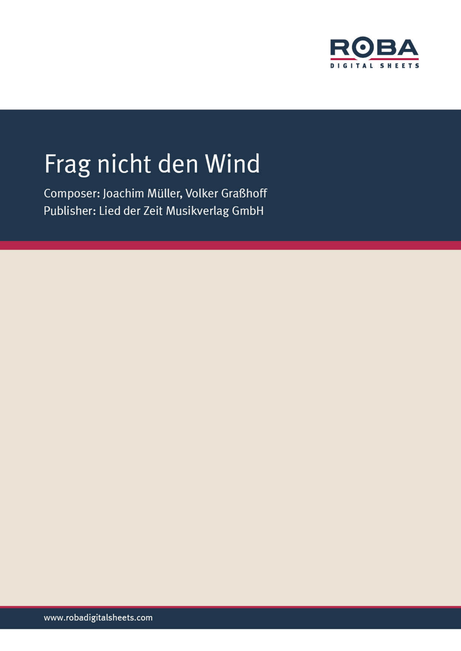 Frag nicht den Wind