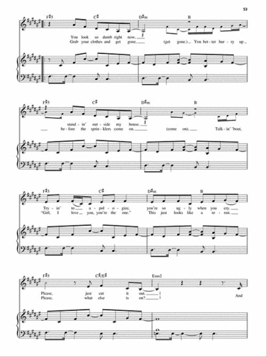 Glee - Women's Edition Volume 1 Voice scores gallery preview page 5