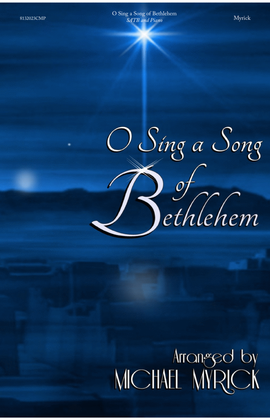 Book cover for O Sing a Song of Bethlehem SATB
