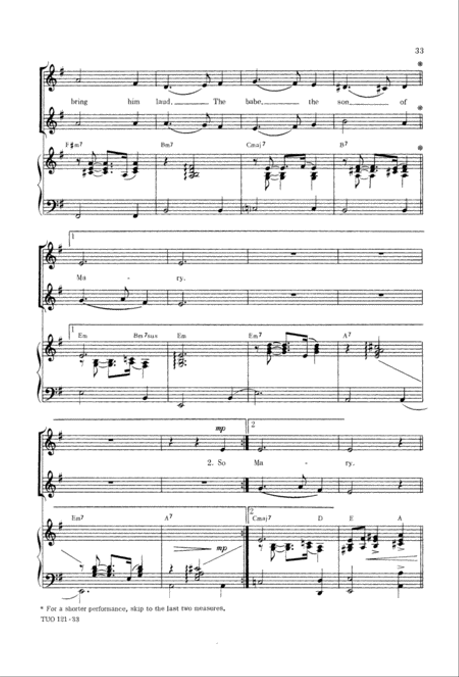 Christmasing 2-Part scores gallery preview page 35