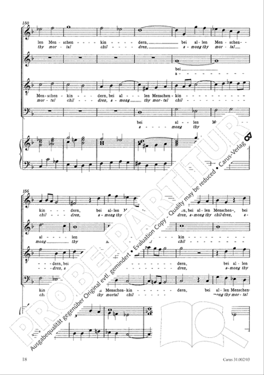 O God, from heaven look on us (Ach Gott, vom Himmel sieh darein) ATB scores gallery preview page 19