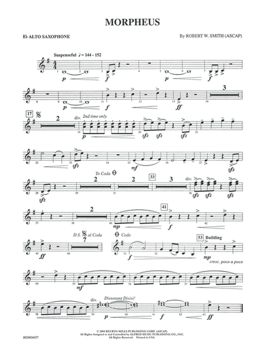 Morpheus: E-flat Alto Saxophone