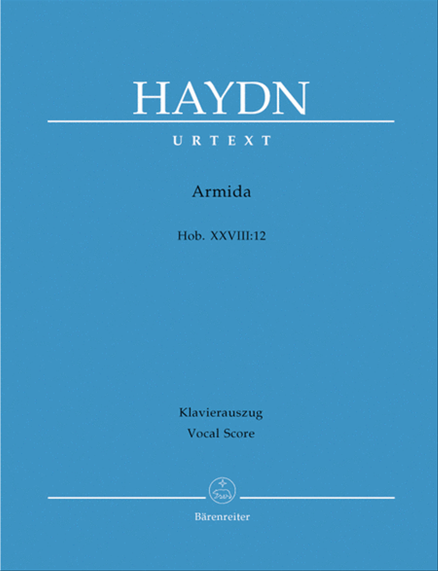 Armida Hob. XXVIII:12 Tenor Voice scores gallery preview page 1