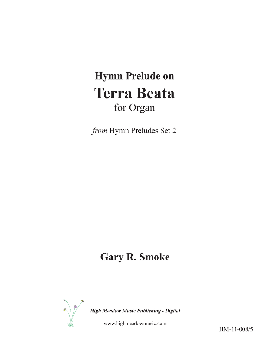 Terra Beata Organ Solo scores gallery preview page 1