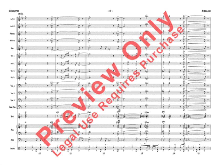 Birdland Birdland Jazz Ensemble scores gallery preview page 18