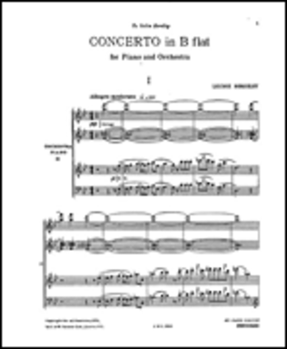 Lennox Berkeley: Piano Concerto In B Flat Op.29 (2 Piano Reduction)