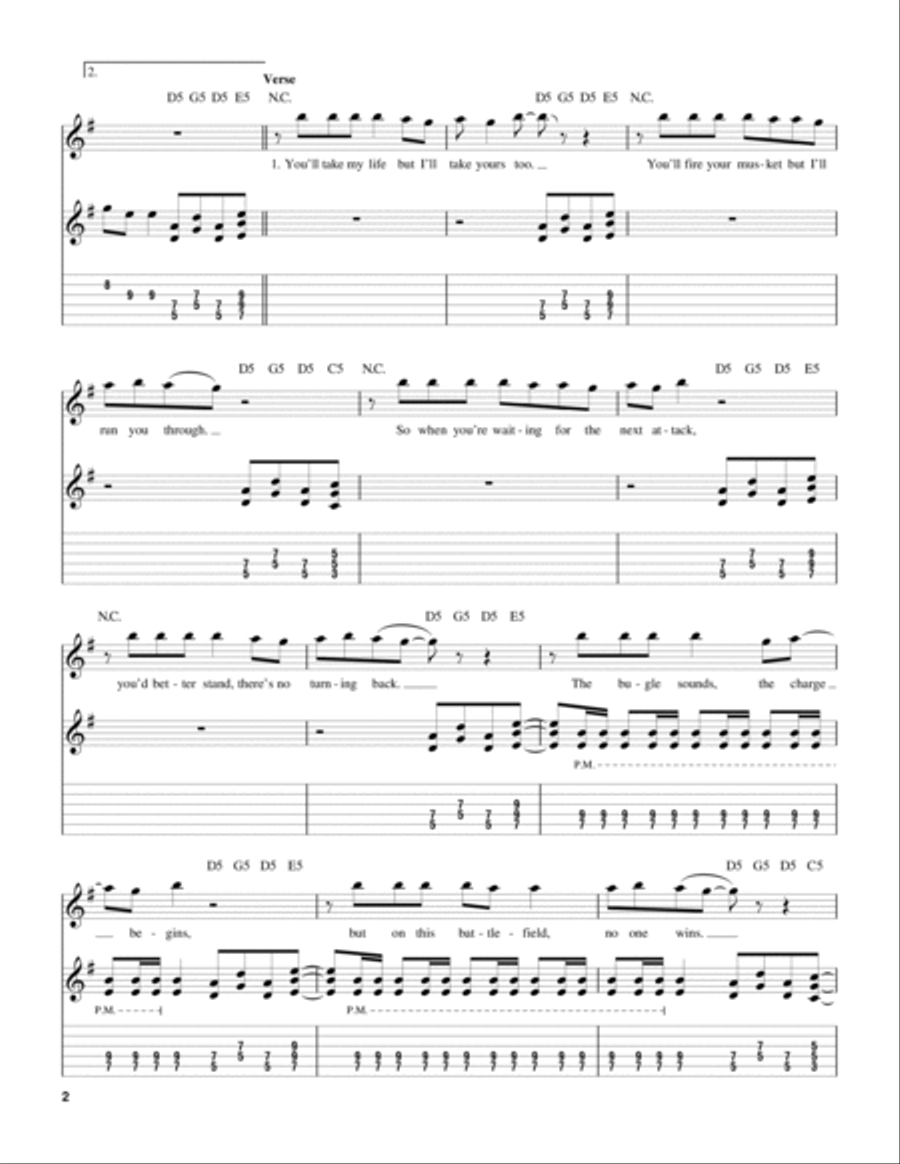 The Trooper The Trooper Electric Guitar scores gallery preview page 2
