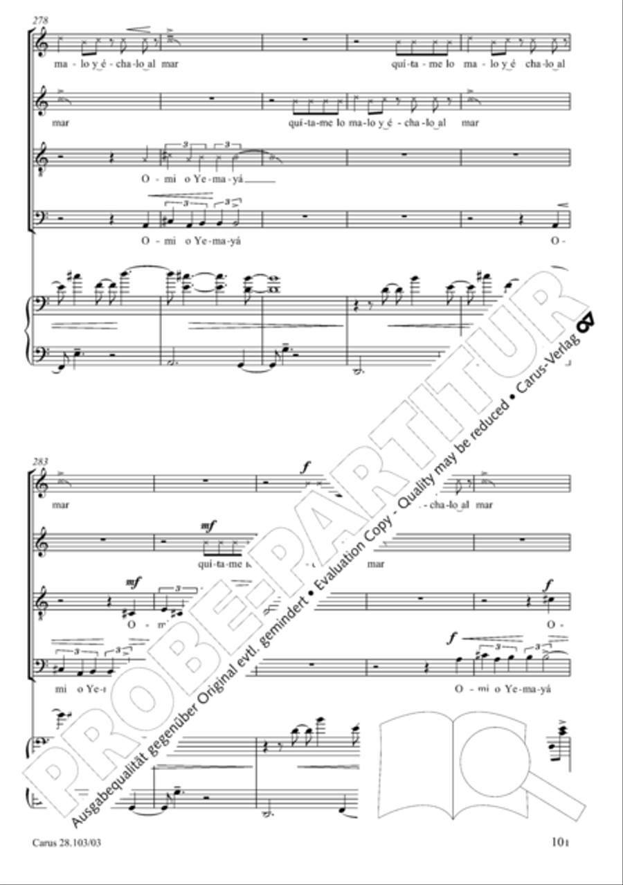 Water Water 4-Part scores gallery preview page 116