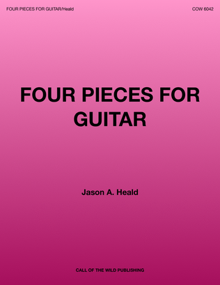 Four Pieces for Guitar