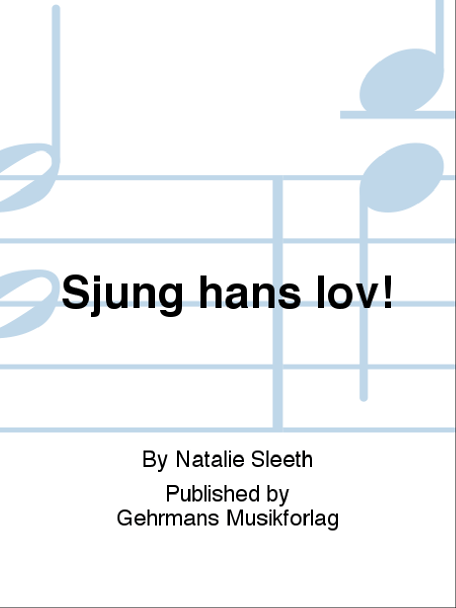 Sjung hans lov! Unison Choir scores gallery preview page 1