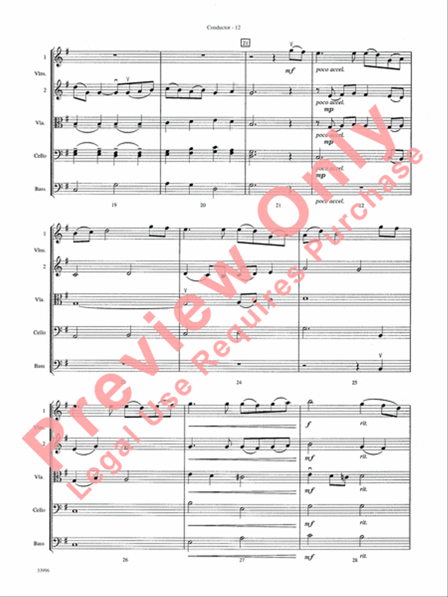 Classics for Contest Classics for Contest String Orchestra scores gallery preview page 13