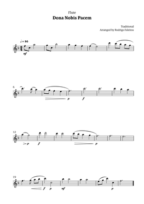 Dona Nobis Pacem - for flute