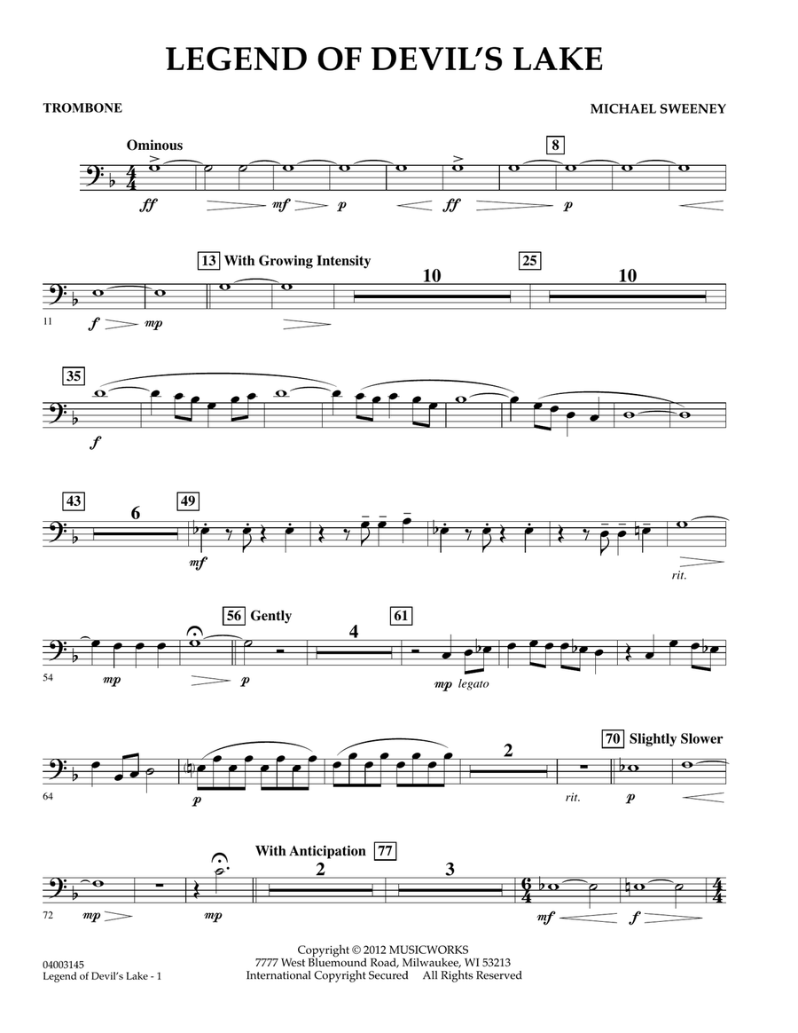 Michael discount lake trombone
