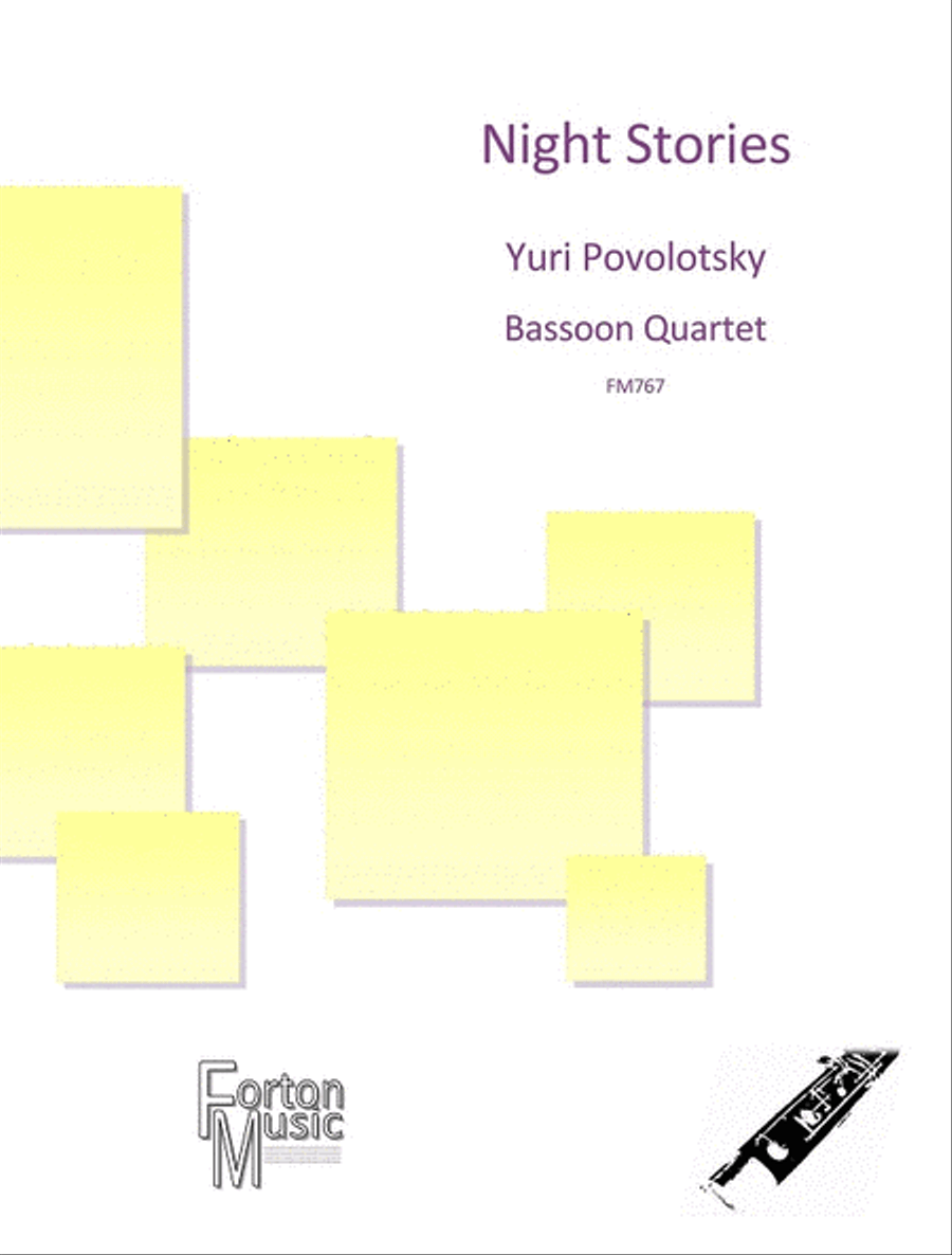 Night Stories Bassoon scores gallery preview page 1