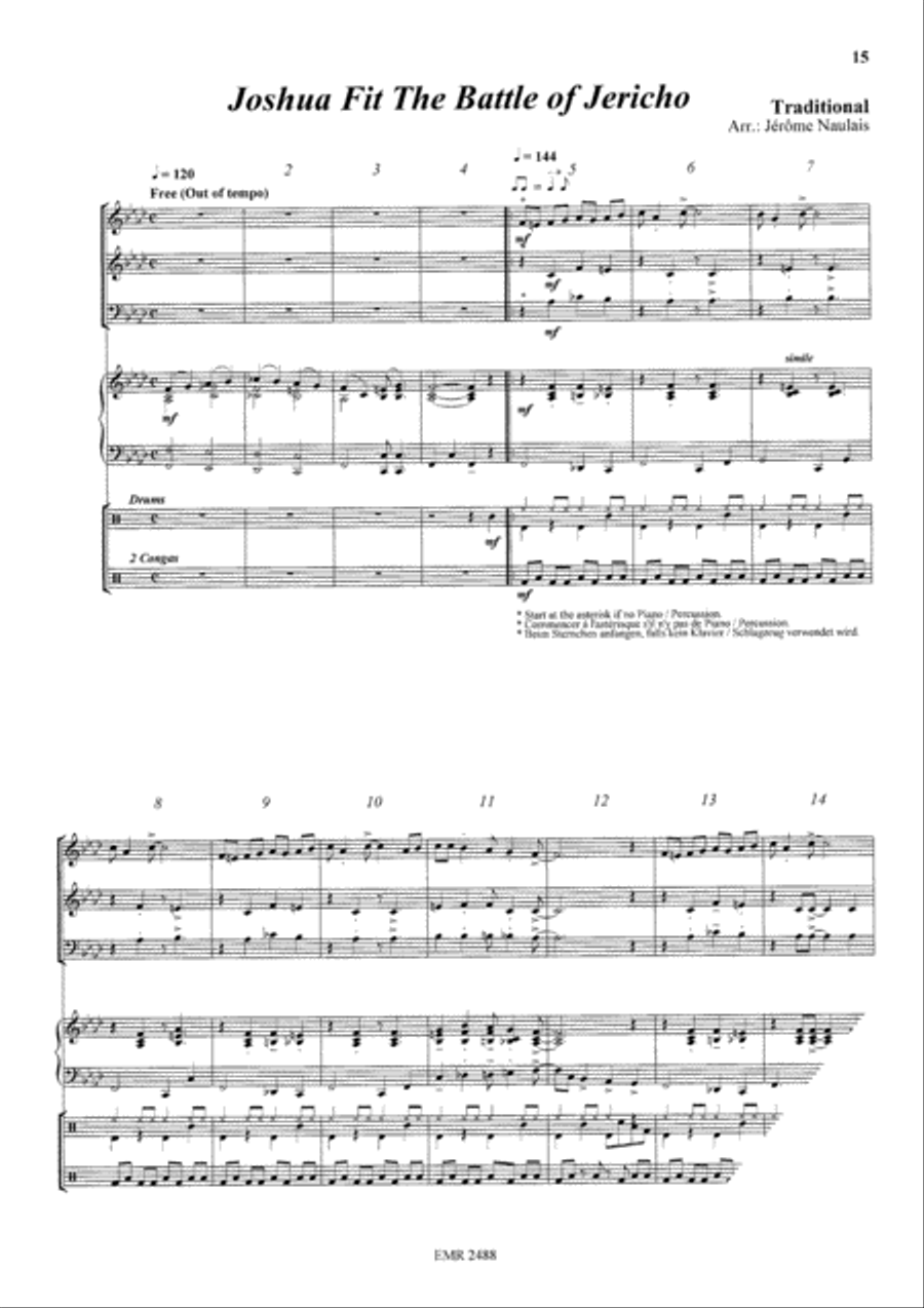 Album Volume 8 Brass Trio scores gallery preview page 7