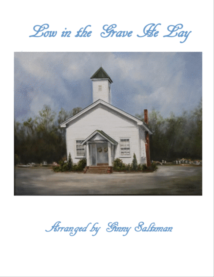 Low in the Grave He Lay - Beautiful Traditional Easter Hymn Easy Piano scores gallery preview page 1