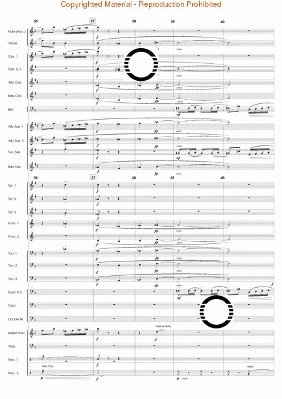 The Spirit Soars The Spirit Soars Concert Band scores gallery preview page 9