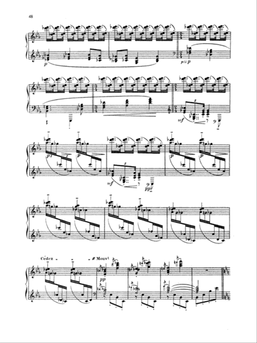 Debussy: Preludes (Volume I) Piano Solo scores gallery preview page 3