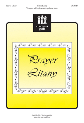 Book cover for Prayer Litany