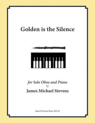 Golden is the Silence - Oboe & Piano