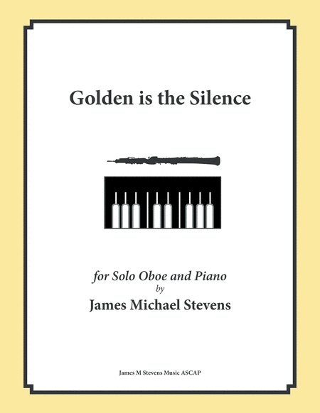 Golden is the Silence - Oboe & Piano image number null