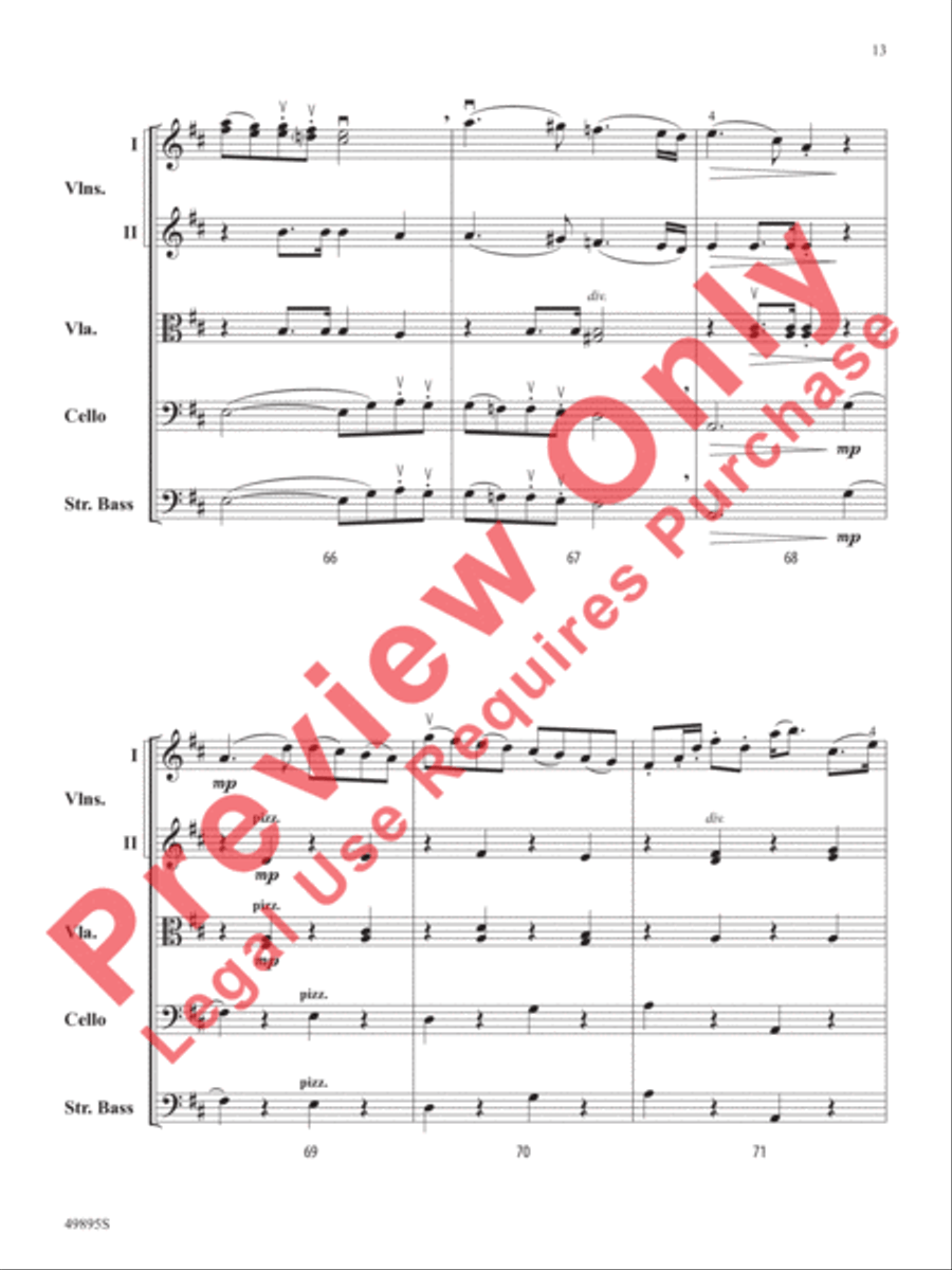 Intermezzo String Orchestra scores gallery preview page 14