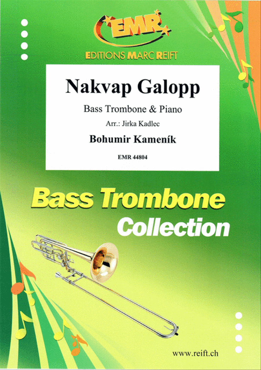 Nakvap Galopp Bass Trombone scores gallery preview page 1