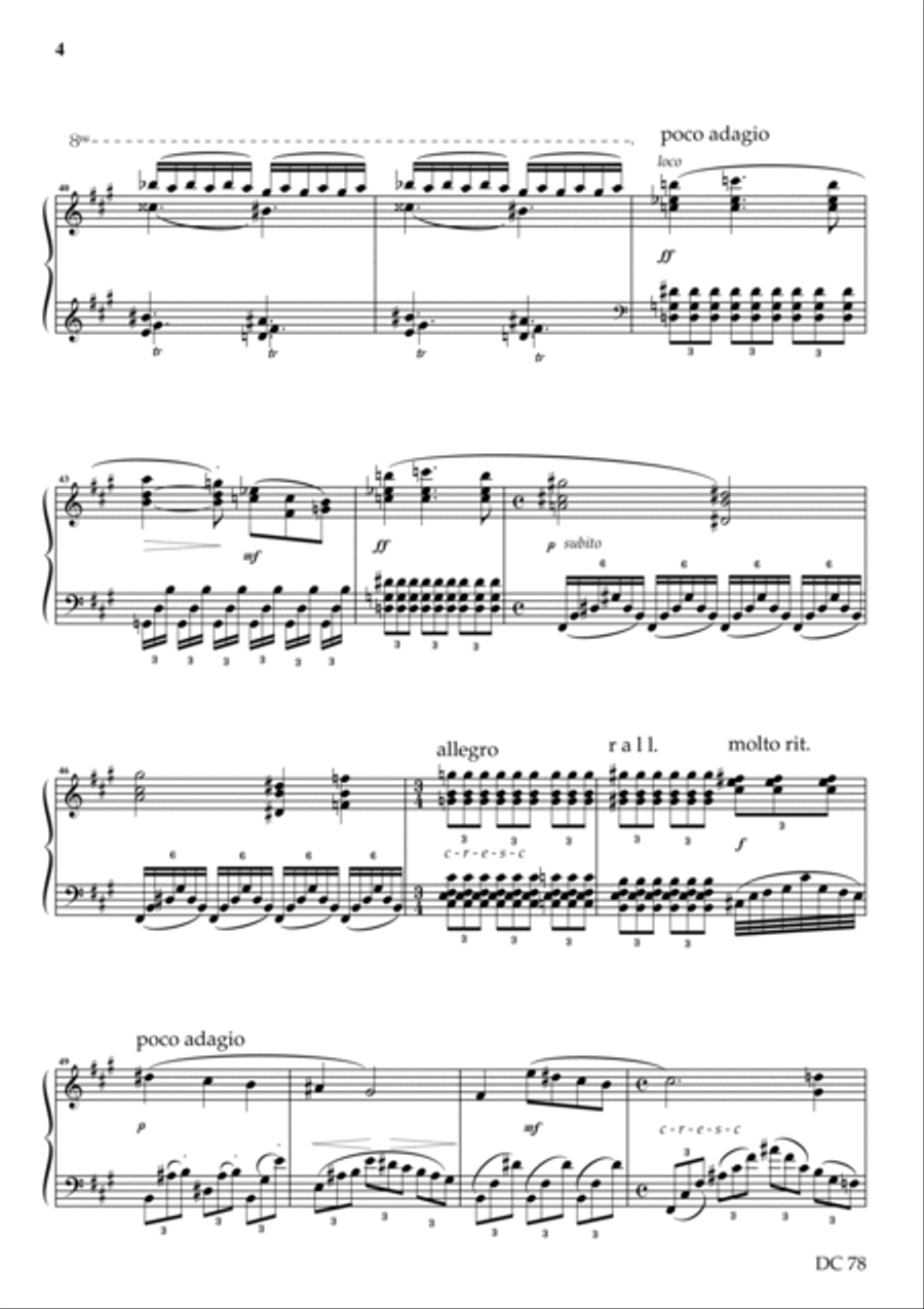Three Impressionist Sketches Piano Solo scores gallery preview page 4